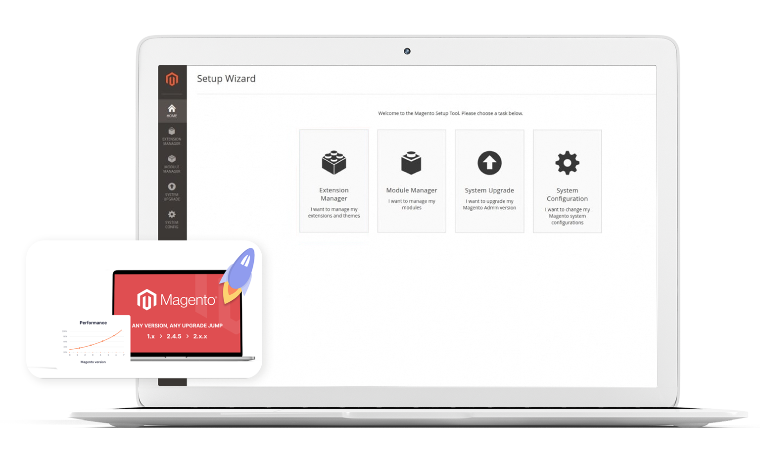 Magento Upgrade Banner